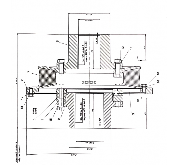 VULKARDAN -E同性能联轴器可直接替代